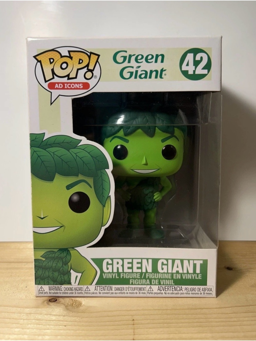 Funko Pop Green Giant 42 Green Giant Ad Icons Vinyl Figure